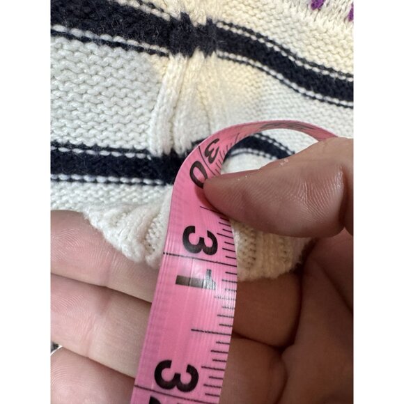 Talbots Womens Plus 3X Fair Isle Open Cardigan Sweater Multicolor Cotton Blend - Picture 7 of 7